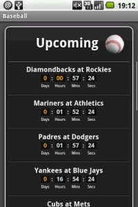 اسکرین شات برنامه Baseball 1