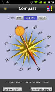 اسکرین شات برنامه Compass Lite 1