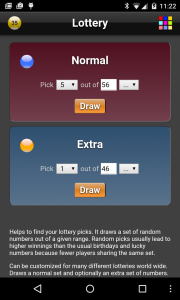 اسکرین شات 1 برنامه Lottery