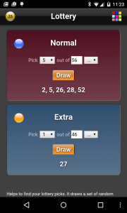 اسکرین شات 2 برنامه Lottery