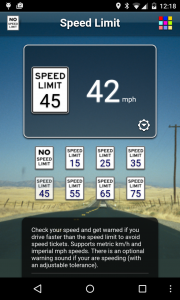 اسکرین شات برنامه Speed Limit Lite 1