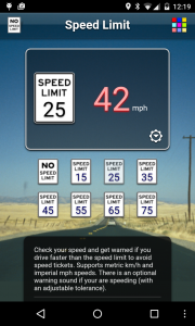 اسکرین شات برنامه Speed Limit Lite 5