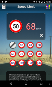 اسکرین شات برنامه Speed Limit Lite 6
