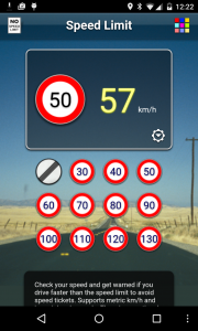 اسکرین شات برنامه Speed Limit Lite 4
