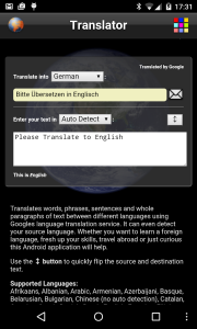 اسکرین شات برنامه Translator 2