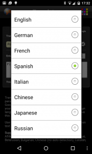 اسکرین شات برنامه Translator 4