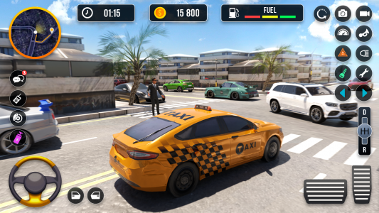 اسکرین شات بازی Taxi Parking Car Simulator 1