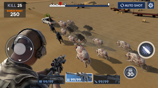 اسکرین شات 1 بازی Heli Hog Hunt - Sniper Game