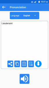 اسکرین شات برنامه Spell & Pronounce words right - Spell Checker App 6