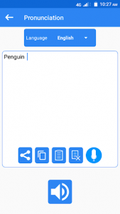 اسکرین شات برنامه Spell & Pronounce words right - Spell Checker App 4