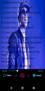 اسکرین شات برنامه Linkin Park All Songs Offline 1