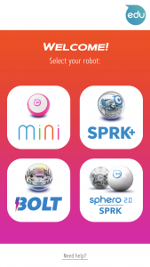اسکرین شات 1 برنامه Sphero Play