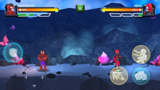 اسکرین شات بازی 3D Fighting Games: Stick Super Hero 6