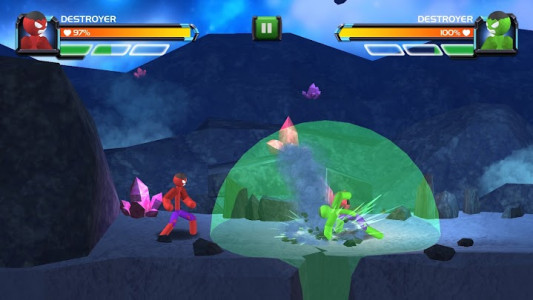 اسکرین شات بازی 3D Fighting Games: Stick Super Hero 5