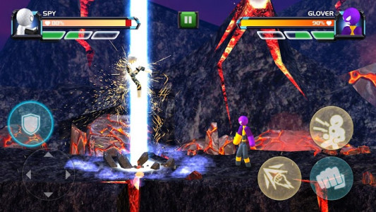 اسکرین شات بازی 3D Fighting Games: Stick Super Hero 7