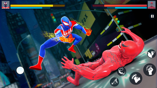 اسکرین شات 6 بازی Spider Hero Battle Fight Games