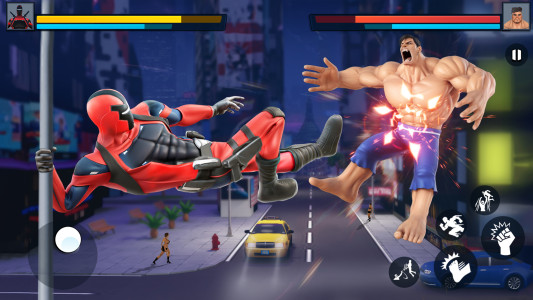 اسکرین شات 7 بازی Spider Hero Battle Fight Games