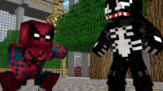اسکرین شات برنامه Spider Hero Man Mod Minecraft PE 1