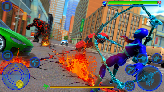 اسکرین شات بازی Spider Rope Iron Fighting Sim 3