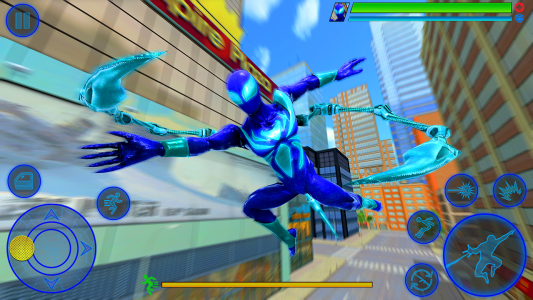 اسکرین شات بازی Spider Rope Iron Fighting Sim 4