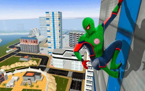 اسکرین شات بازی Spider Rope Man Street Fighter: Superhero Games 1