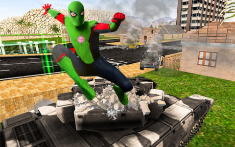 اسکرین شات بازی Spider Rope Man Street Fighter: Superhero Games 2