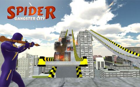 اسکرین شات بازی Crime City Spider Gangstar vegas - Open World Game 5