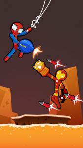 اسکرین شات بازی Spider Stickman Fighting 3 - Supreme Duelist 1