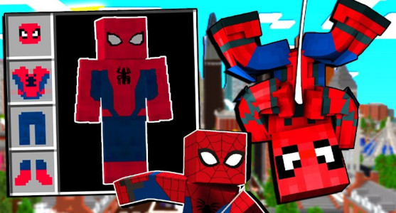 اسکرین شات برنامه Spider MAN MOD for Minecraft 3