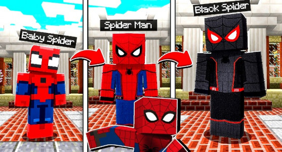 اسکرین شات برنامه Spider MAN MOD for Minecraft 1