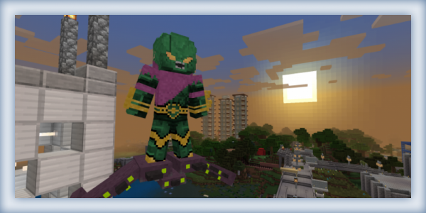 اسکرین شات برنامه Spider Man Minecraft Mod 4