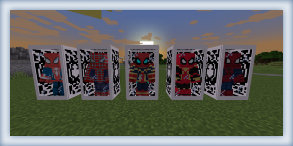 اسکرین شات برنامه Spider Man Minecraft Mod 3