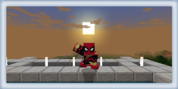 اسکرین شات برنامه Spider Man Minecraft Mod 5