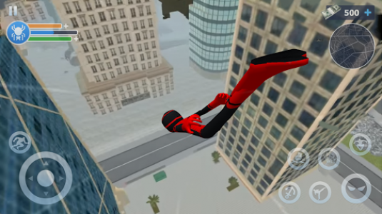 اسکرین شات بازی Spider Stickman Rope: Vegas Crime City Hero 5