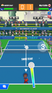 اسکرین شات بازی Tennis Stars: Ultimate Clash 3