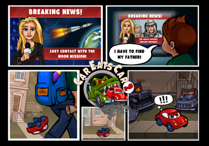اسکرین شات بازی Car Eats Car 2 - Racing Game 4