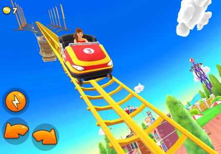اسکرین شات بازی Thrill Rush Theme Park 1