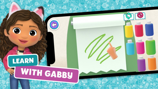 اسکرین شات بازی Gabbys Dollhouse: Games & Cats 2