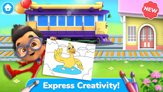 اسکرین شات بازی Mighty Express - Play & Learn with Train Friends 1