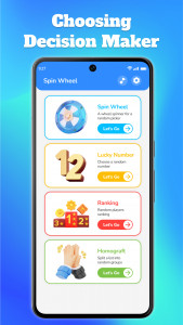 اسکرین شات 1 برنامه Spin Wheel Random Generator