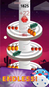 اسکرین شات بازی Spiral Jump 2
