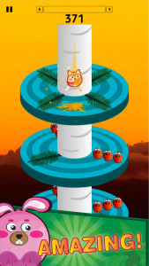 اسکرین شات بازی Spiral Jump 1