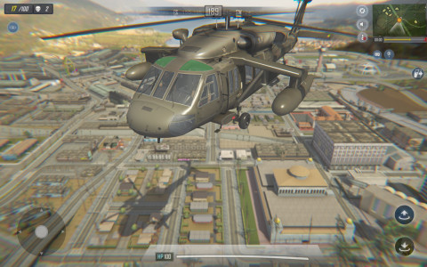 اسکرین شات بازی Gunship Combat Helicopter Game 1