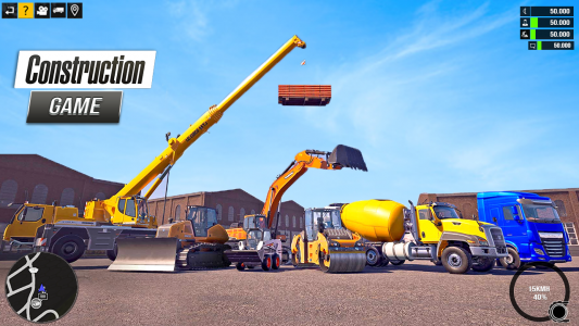 اسکرین شات بازی Road Construction Offline Game 5