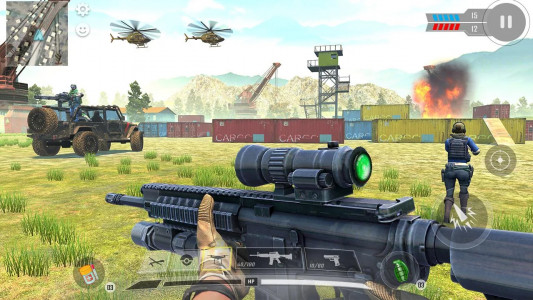 اسکرین شات بازی Commando War Army Game Offline 4