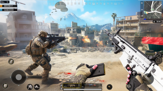 اسکرین شات 3 بازی Modern Commando Shooting Games
