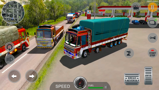 اسکرین شات بازی Indian Truck Driving Games OTR 1