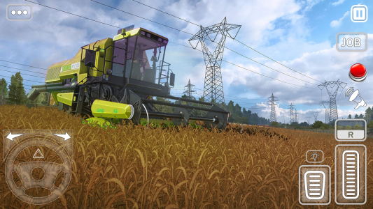 اسکرین شات بازی Farmer Tractor Driving Games 1