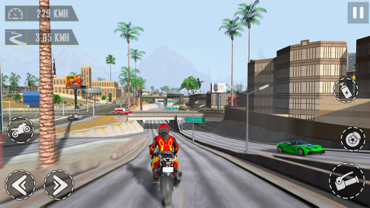 اسکرین شات بازی Racing In Moto: Traffic Race 2