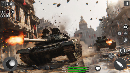 اسکرین شات 5 بازی World Tanks War: Offline Games